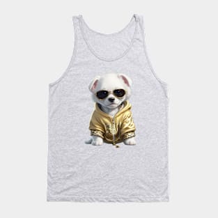 Cool Adorable Puppy Tank Top